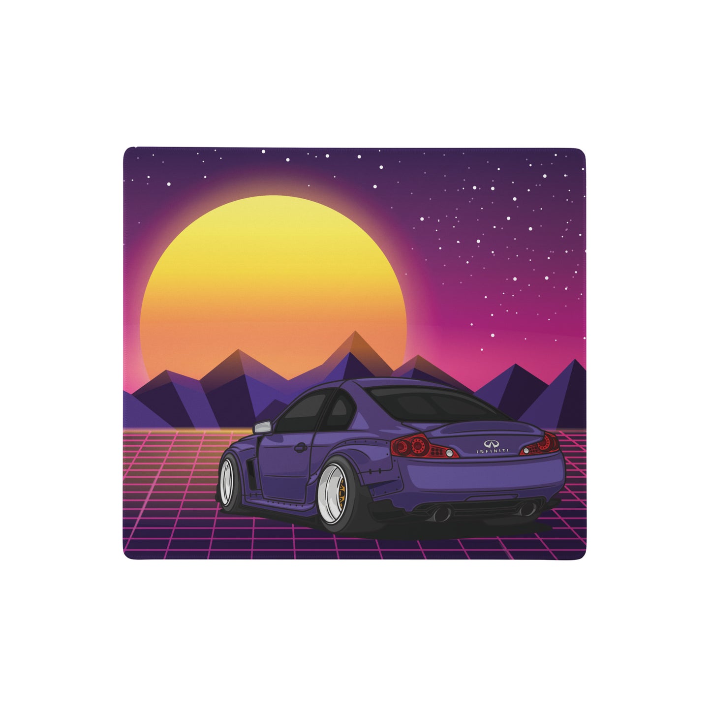 Infinity G35 Retrowave Small 18″ × 16″ Gaming Mouse Pad