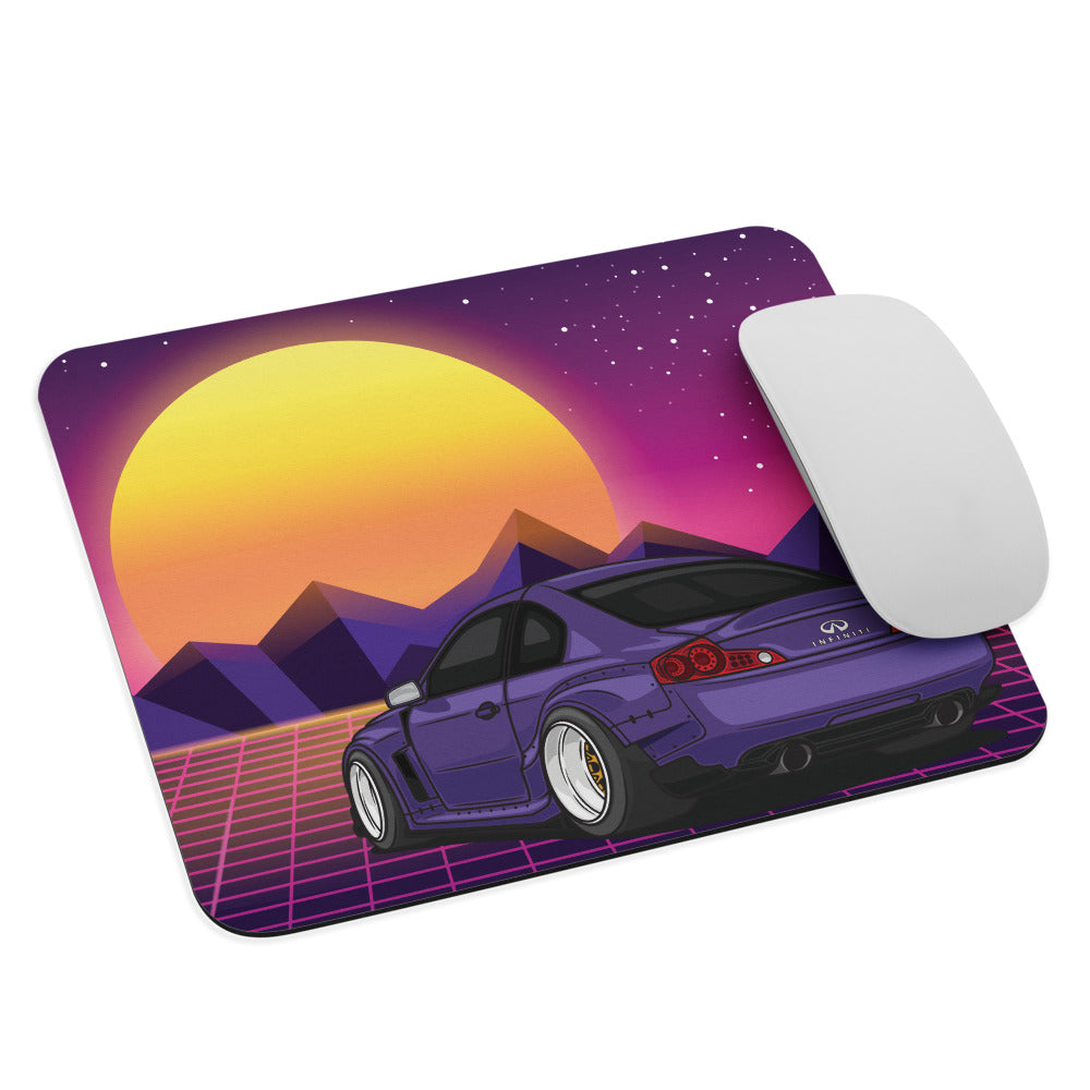 Infinity G35 Retrowave Small 18″ × 16″ Gaming Mouse Pad