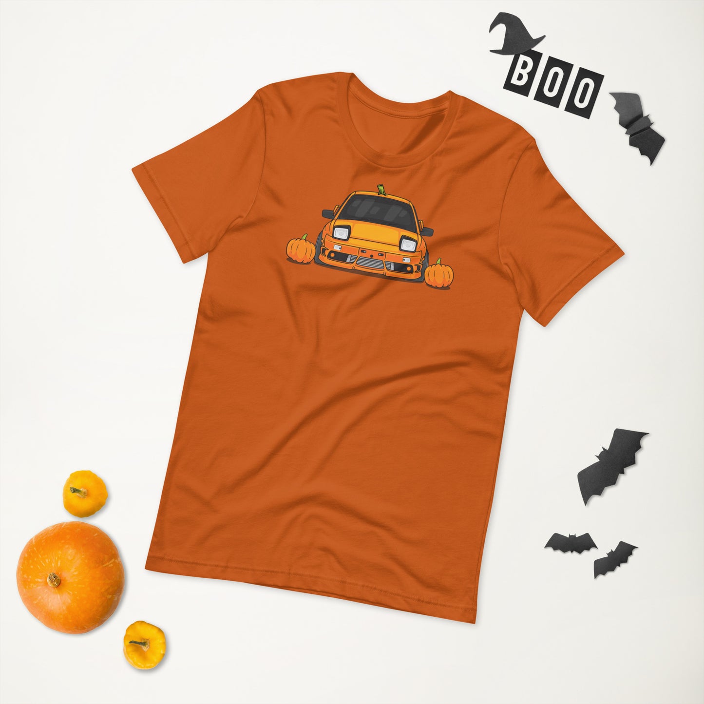 Spooky Pumpkin 180SX Kawaii S13 Type X Graphic T-Shirt