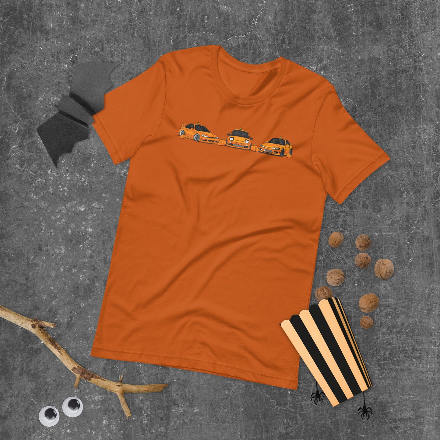 Spooky Pumpkin S-Chassis Graphic T-Shirt