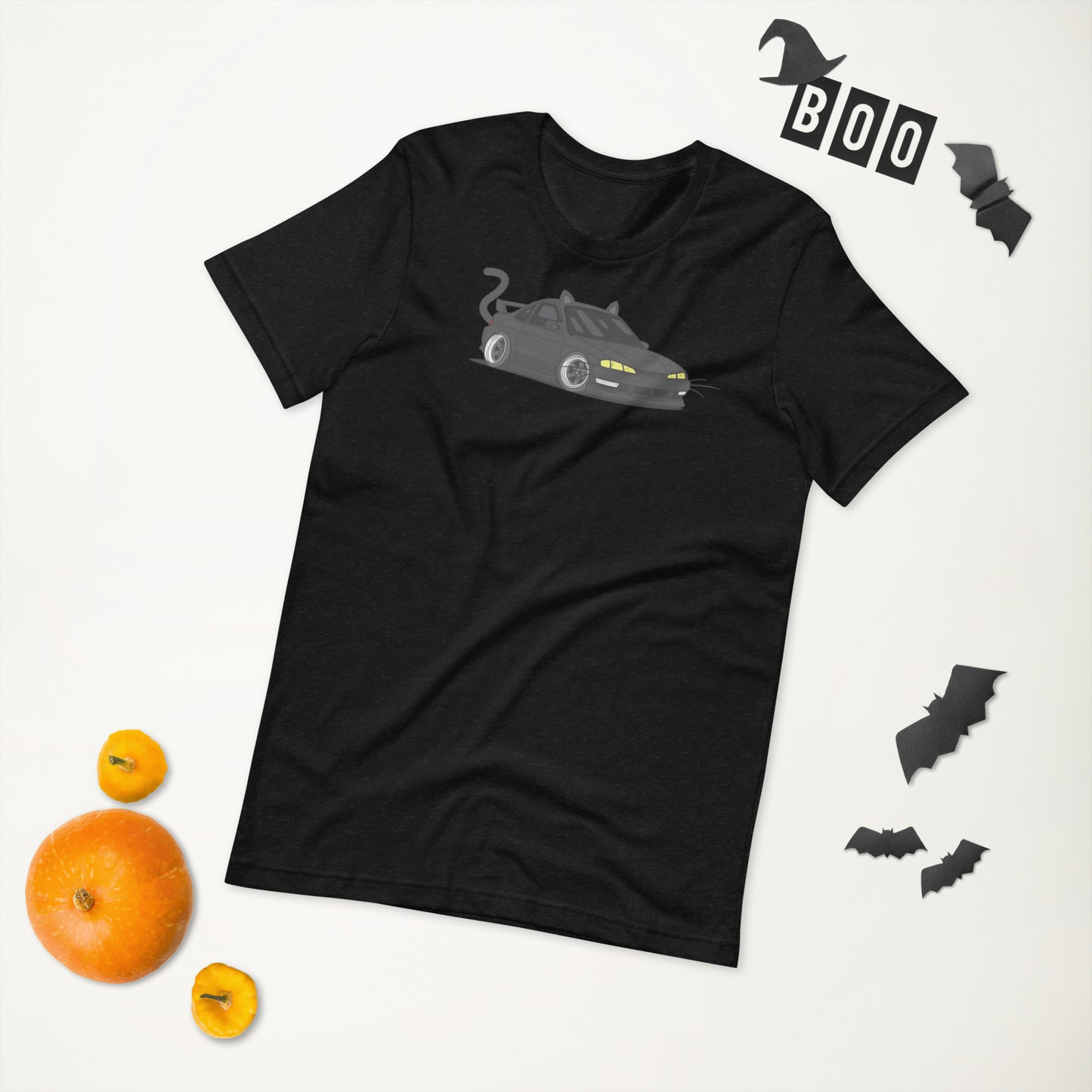 Spooky Black Cat Kouki S14 T-Shirt