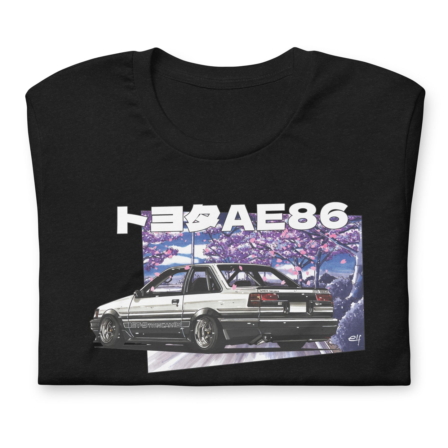 JDM Hachiroku AE86 Manga Style Levin Coupe T-Shirt