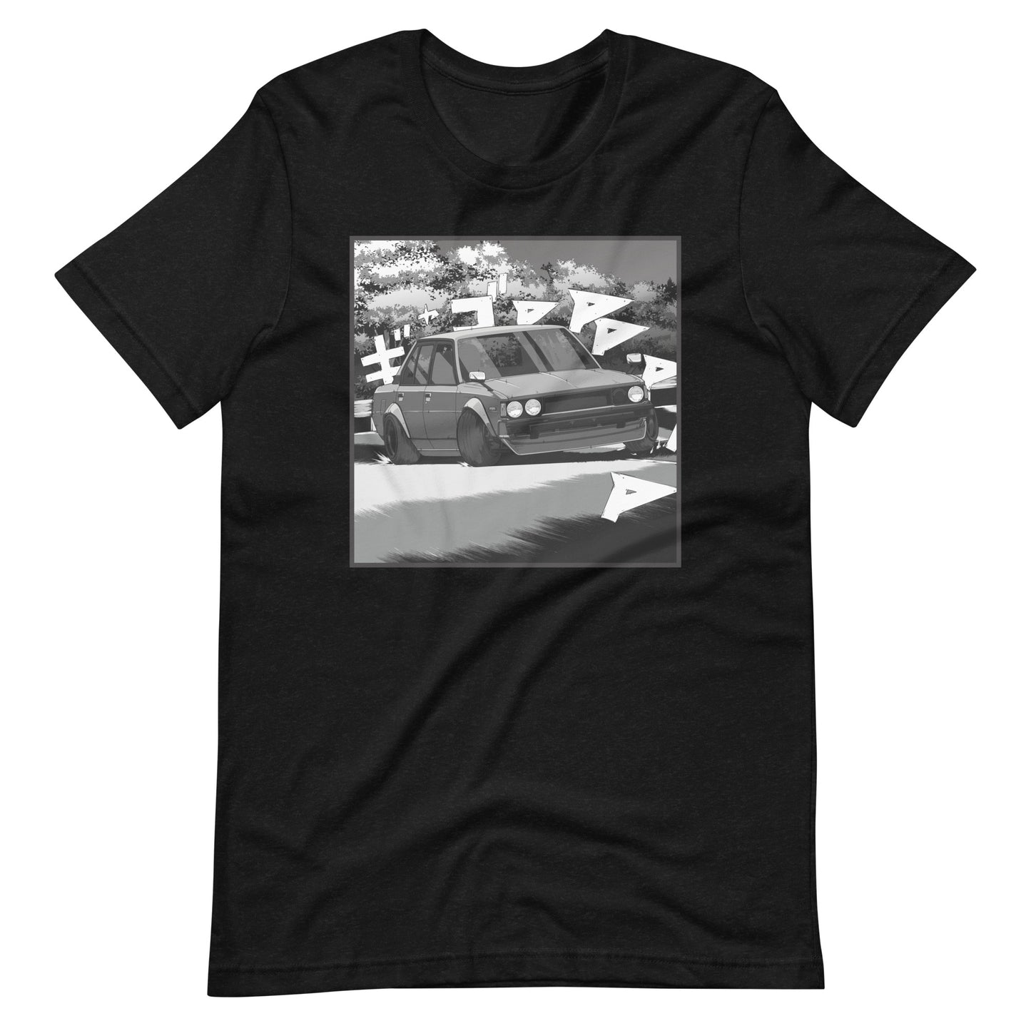 JDM E70 Manga Style Drift Illustration (AE70, TE70, KE70) T-Shirt