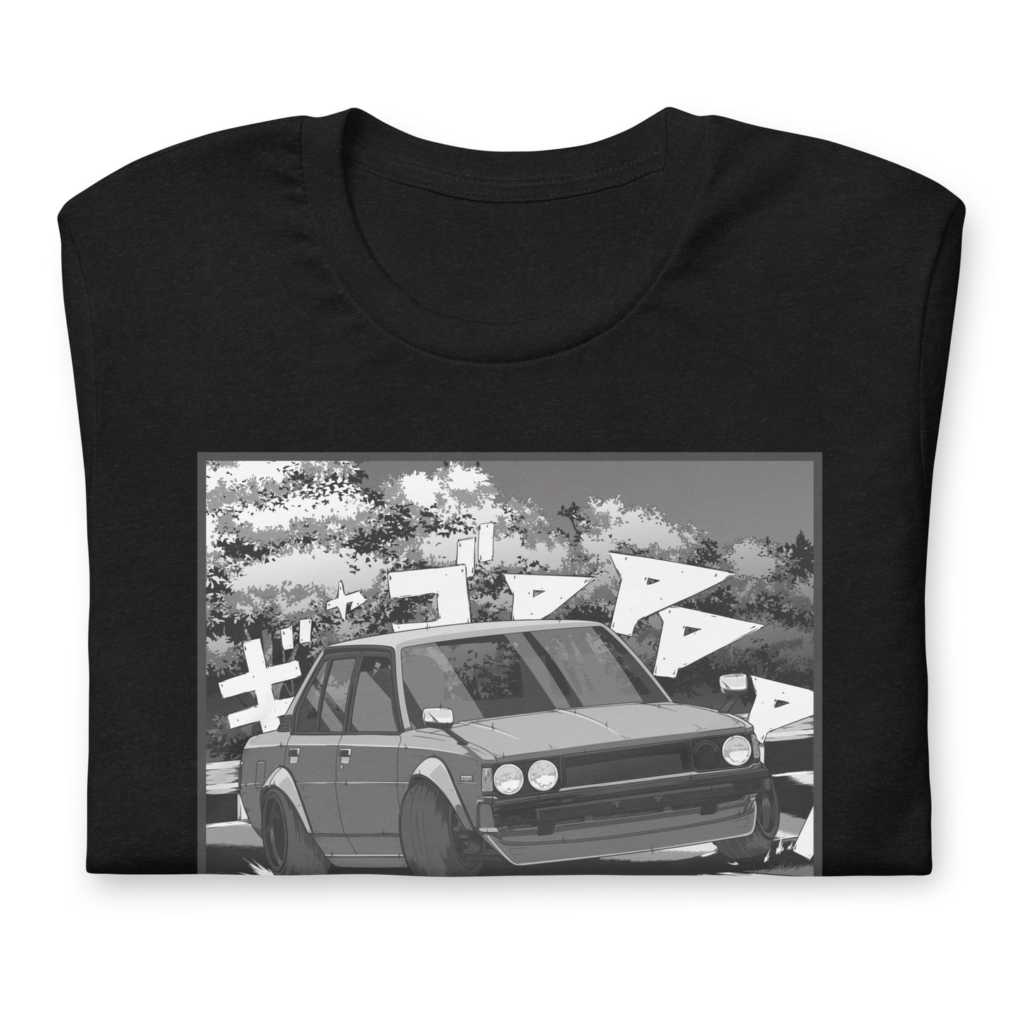 JDM E70 Manga Style Drift Illustration (AE70, TE70, KE70) T-Shirt