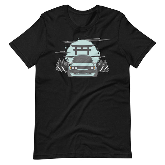 JDM Kawaii E70 Manga Drift Illustration (AE70, TE70, KE70) T-Shirt