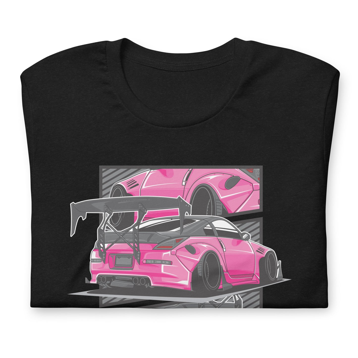 JDM Z33 350Z Fairlady Z Pink Illustrated Graphic T-Shirt